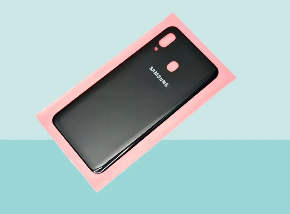 Tkgz - Samsung Galaxy A30 A305 Arka Kapak Batarya Kapağı - SİYAH ürün görseli 1