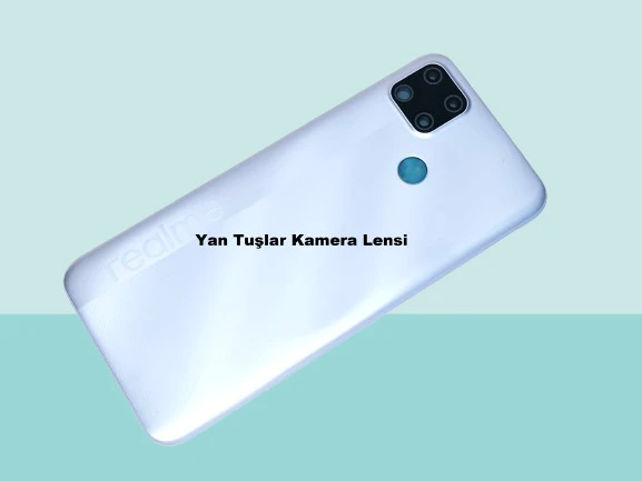 Tkgz - Oppo Realme C25 FULL KASA Arka Kapak Batarya Kapağı - MAVİ ürün görseli 1