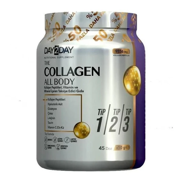 Day2Day The Collagen All Body Takviye Edici Gıda 450 gr ürün görseli