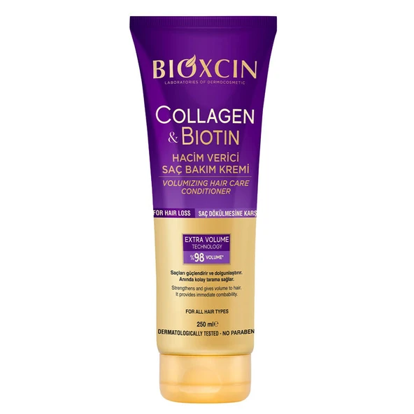 Bioxcin Collagen Biotin Hacim Verici Saç Kremi 250 ml ürün görseli