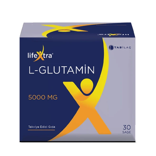 LifeXtra L-Glutamin Takviye Edici Gıda 30 Saşe ürün görseli