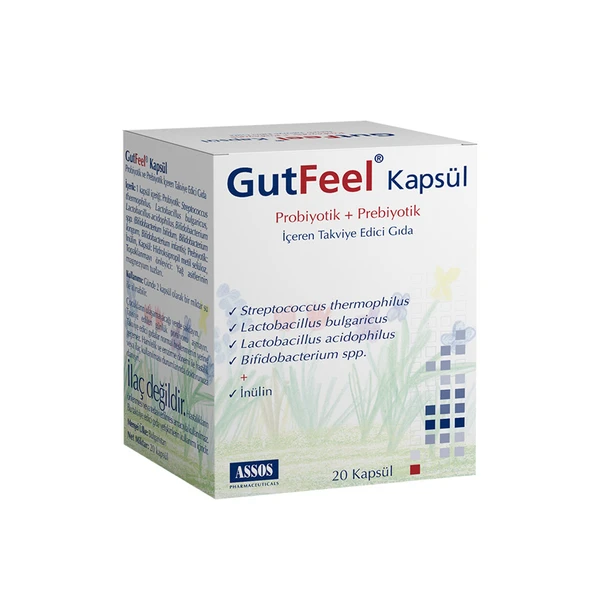 GutFeel Kapsül - 20 Kapsül ürün görseli