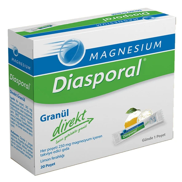 Magnesium Diasporal Granul Direkt 20 Poşet ürün görseli