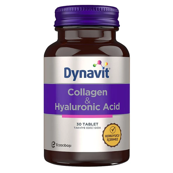 Eczacıbaşı Dynavit Collagen+Hyaluronik Acid 30 Tablet ürün görseli