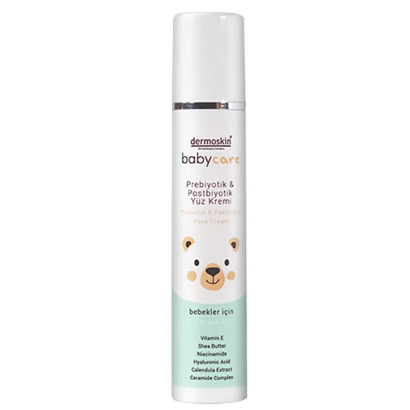 Dermoskin BabyCare Prebiyotik ve Postbiyotik Yüz Kremi 50 ml - 1