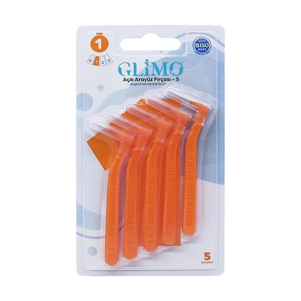 Glimo Açılı Arayüz Fırçası 0.47 mm 5 adet ürün görseli