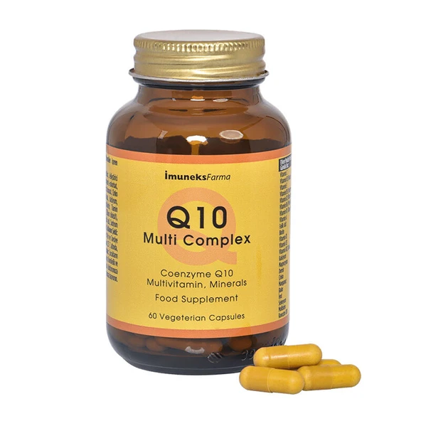 Imuneks Q10 Multi Complex Takviye Edici Gıda 60 Vejeteryan Tablet ürün görseli