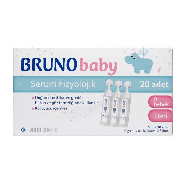 Bruno Baby Serum Damla 5 ml x 20 Adet ürün görseli