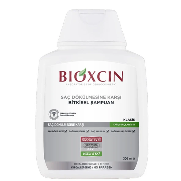 Bioxcin Genesis Saç Dökülmesine Karşı Şampuan 300ml (Yağlı Saçlar) ürün görseli