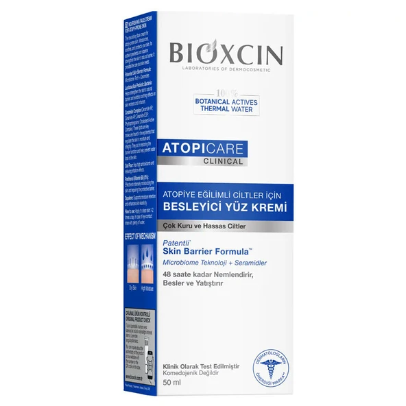 Bioxcin Atopicare Clinical Nourishing Face Cream 50 ml ürün görseli