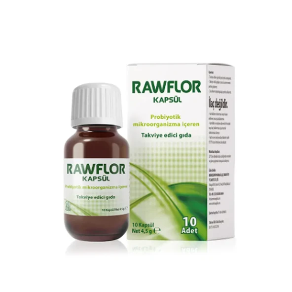 Miraderm Rawflor Probiyotik 10 Kapsül ürün görseli