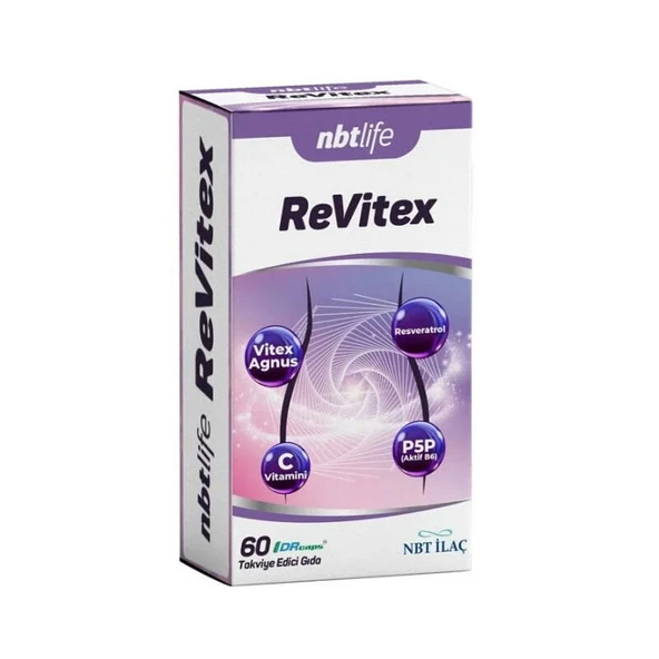Nbt Life Revitex Takviye Edici Gıda 60 Kapsül ürün görseli