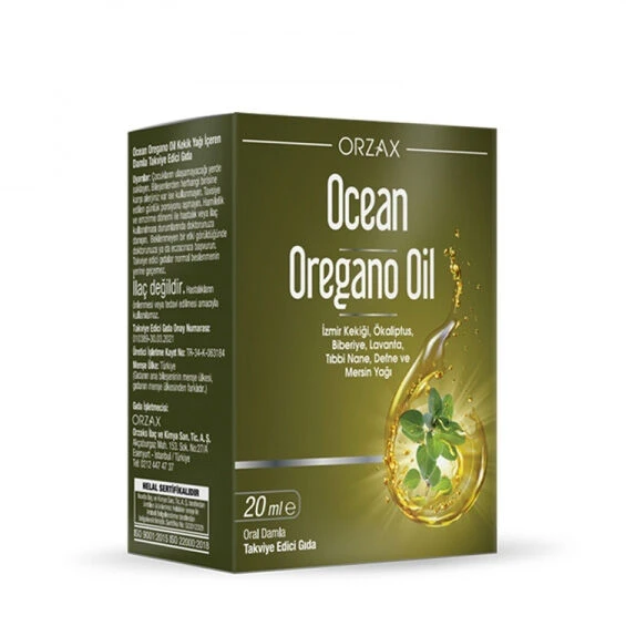 Orzax Ocean Oregano Oil 20 ml ürün görseli