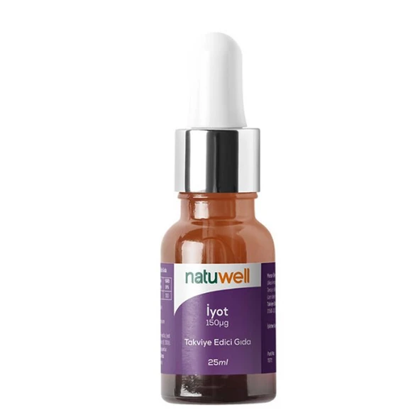 Natuwell İyot Damla 25 ml ürün görseli