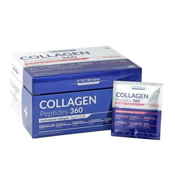 Nutrafarm Collagen Peptides 360 30 Sachets ürün görseli