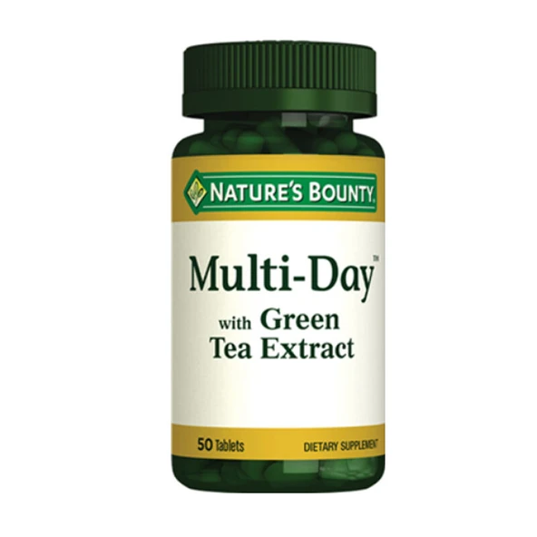 Natures Bounty Multi-Day Green Tea Extract Takviye Edici Gıda 50 Tablet ürün görseli