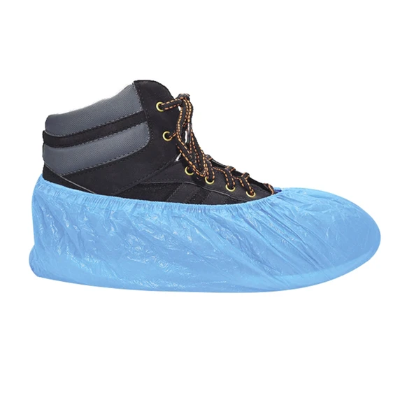 Galoş 500 Adet Mavi Tek Kullanımlık Hijyenik Ayak Koruyucu Pratik Çözüm - 6