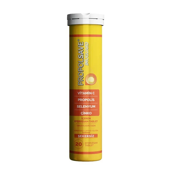 Propolsave Imuguard Takviye Edici Gıda 20 Efervesan ürün görseli