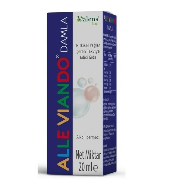 AlleViando Damla 20ml ürün görseli