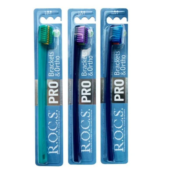 ROCS Pro Brackets and Ortho Soft Diş Fırçası ürün görseli