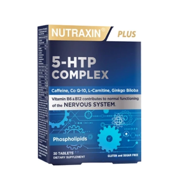 Nutraxin 5-HTP Complex Takviye Edici Gıda 30 Tablet ürün görseli