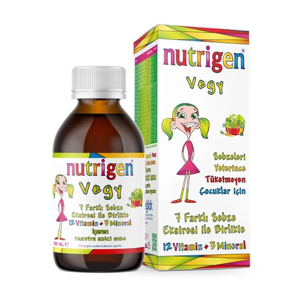 Nutrigen Vegy Sıvı Takviye Edici Gıda 200 ml ürün görseli