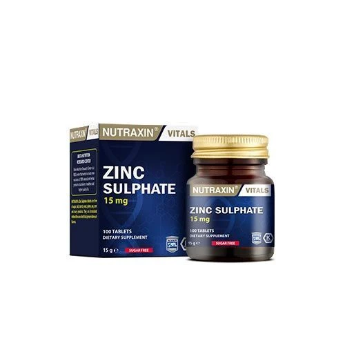 Nutraxin Zinc Sulphate 100 Tablet ürün görseli