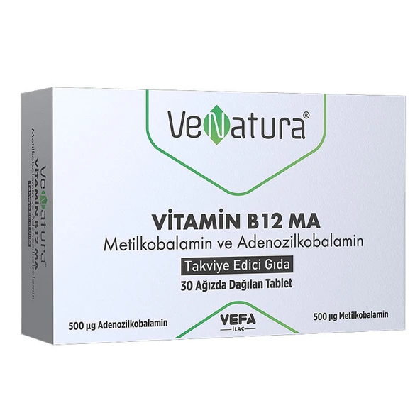 VeNatura Vitamin B12 MA 30 Tablet ürün görseli