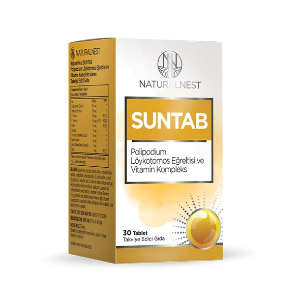 Naturalnest Suntab Takviye Edici Gıda 30 Tablet ürün görseli