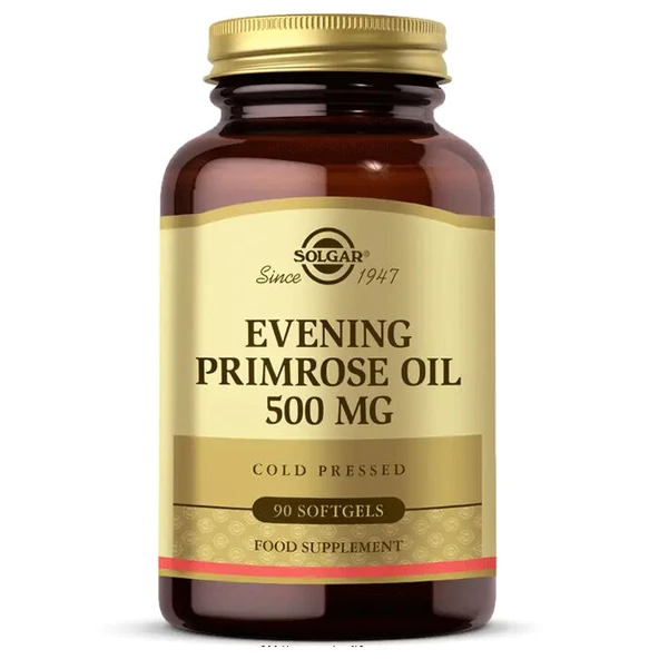 Solgar Evening Primrose Oil 500 mg 90 Yumuşak Jelatin Kapsül ürün görseli