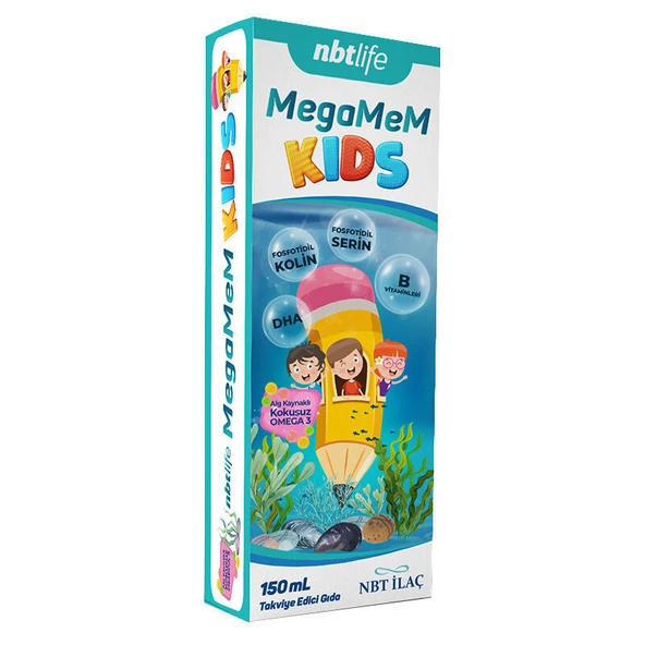 NBT Life MegaMeM Kids Şurup 150 ml ürün görseli