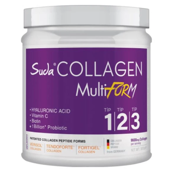 Suda Collagen + Probiyotik Aromasız Aromalı Takviye Edici Gıda 300 g ürün görseli