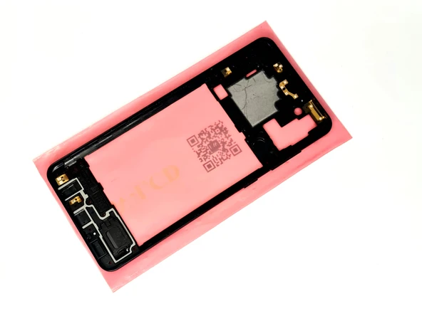 Tkgz - Samsung Galaxy A31 A315 FULL KASA Arka Kapak Batarya Kapağı - SİYAH - Resim 3