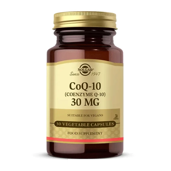 Solgar Coenzyme Q-10 30 mg 30 Kapsül ürün görseli