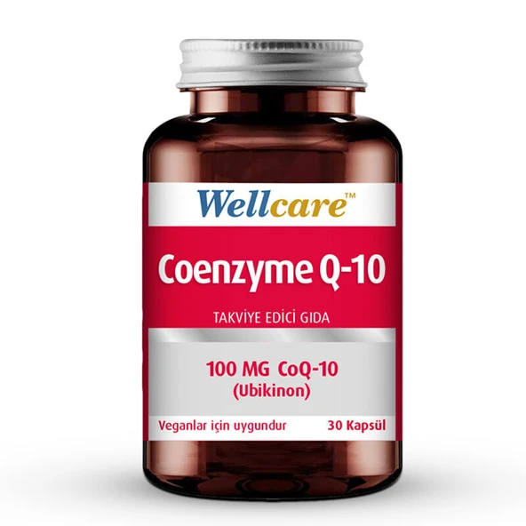 Wellcare Coenzyme Q-10 Takviye Edici Gıda 30 Kapsül ürün görseli