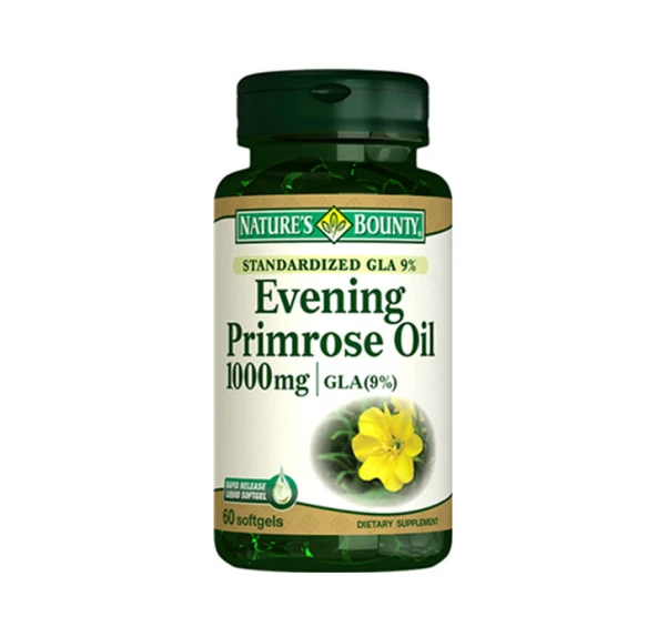 Natures Bounty Evening Primrose Oil 1000 mg Takviye Edici Gıda 60 Kapsül ürün görseli