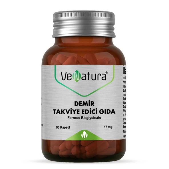 VeNatura Demir Takviye Edici Gıda 90 Kapsül ürün görseli