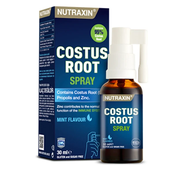 Nutraxin Costur Root Nane Aromalı Sprey 30 ml ürün görseli