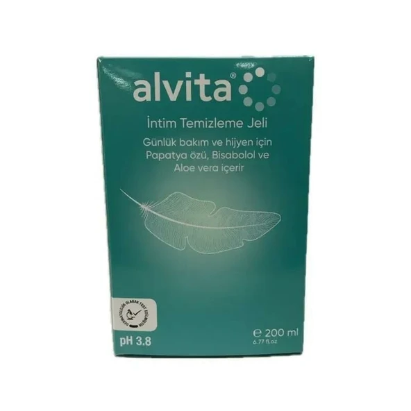 Alvita İntim Temizleme Jeli 200 ml ürün görseli