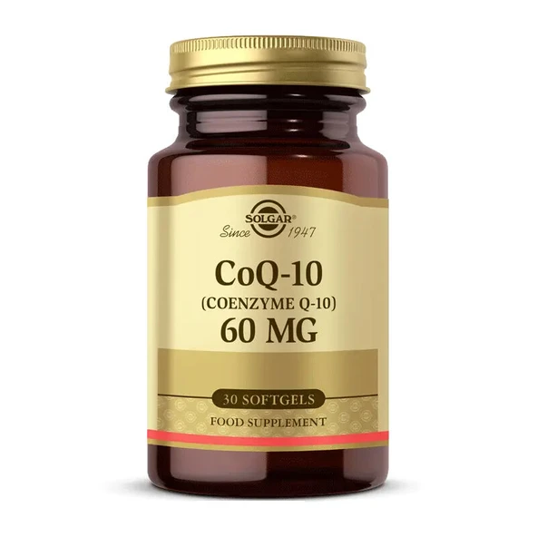 Solgar Coenzyme Q-10 60 mg 30 Kapsül ürün görseli