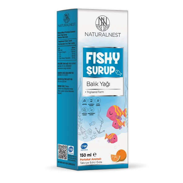 Naturalnest Fish Takviye Edici Gıda 150 ml ürün görseli