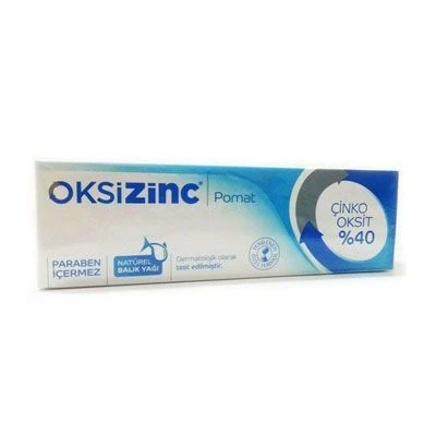 Oksizinc % 40 Çinko Oksit Pomat 40 gr. ürün görseli