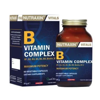Nutraxin B Vitamin Complex 60 Kapsül ürün görseli