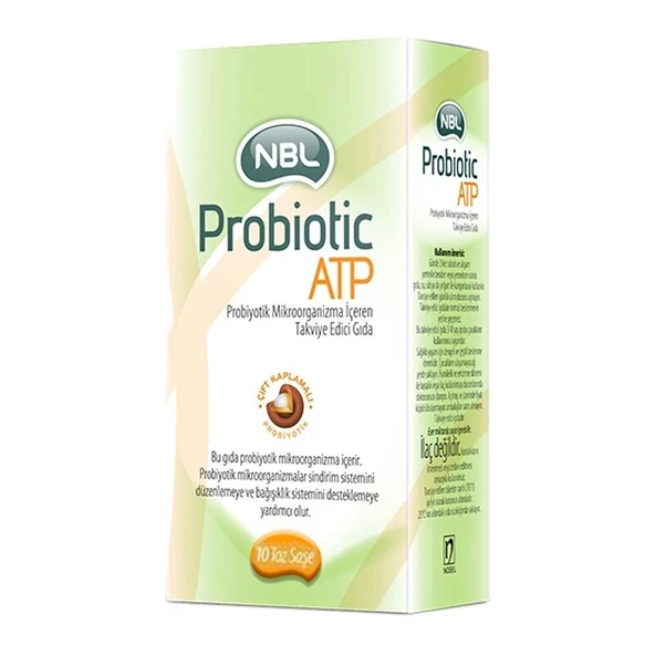 NBL Probiotic ATP Takviye Edici Gıda 10 Toz Saşe ürün görseli