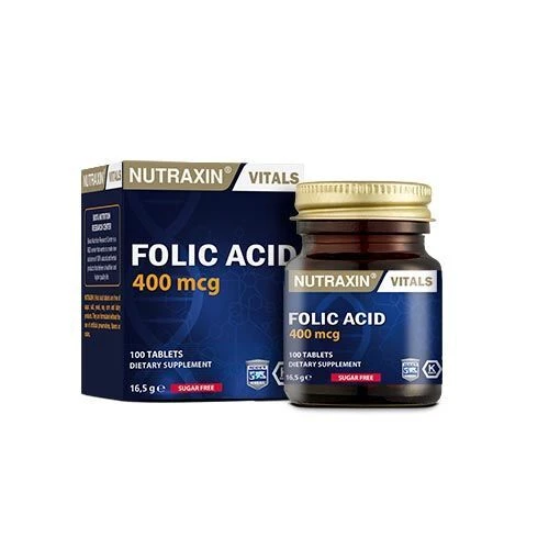 Nutraxin Folic Acid 100 Tablet ürün görseli