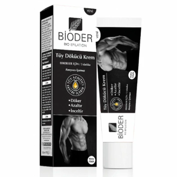 Bioder Tüy Dökücü Krem 100ml (Erkek) - 1