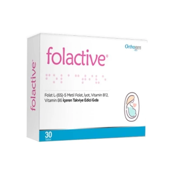 Folactive 30 Tablet ürün görseli