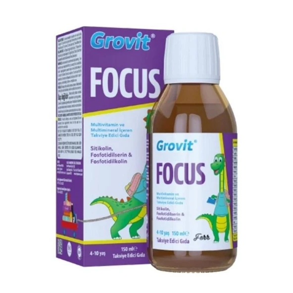 Grovit Multi Focus Sirop 150 ML ürün görseli