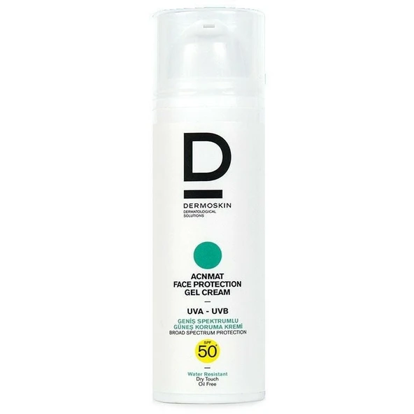 Dermoskin Acne Mat Spf50+ Güneş Koruyucu Jel Krem 50ml - 1