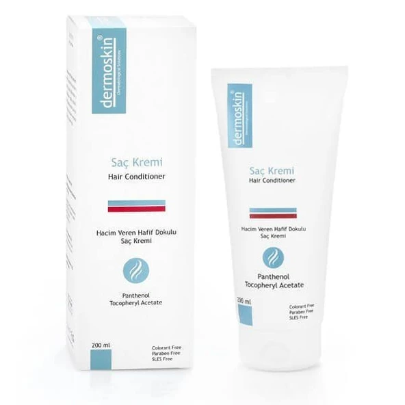 Dermoskin Hacim veren Hafif Dokulu Saç Kremi 200 ml ürün görseli